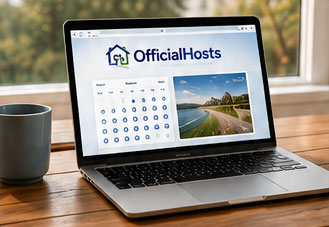 official hosts laptop